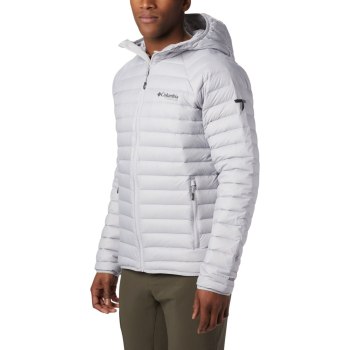 Columbia Jas Heren, Alpha Trail Hooded Down Grijs, 83CNLGTXA